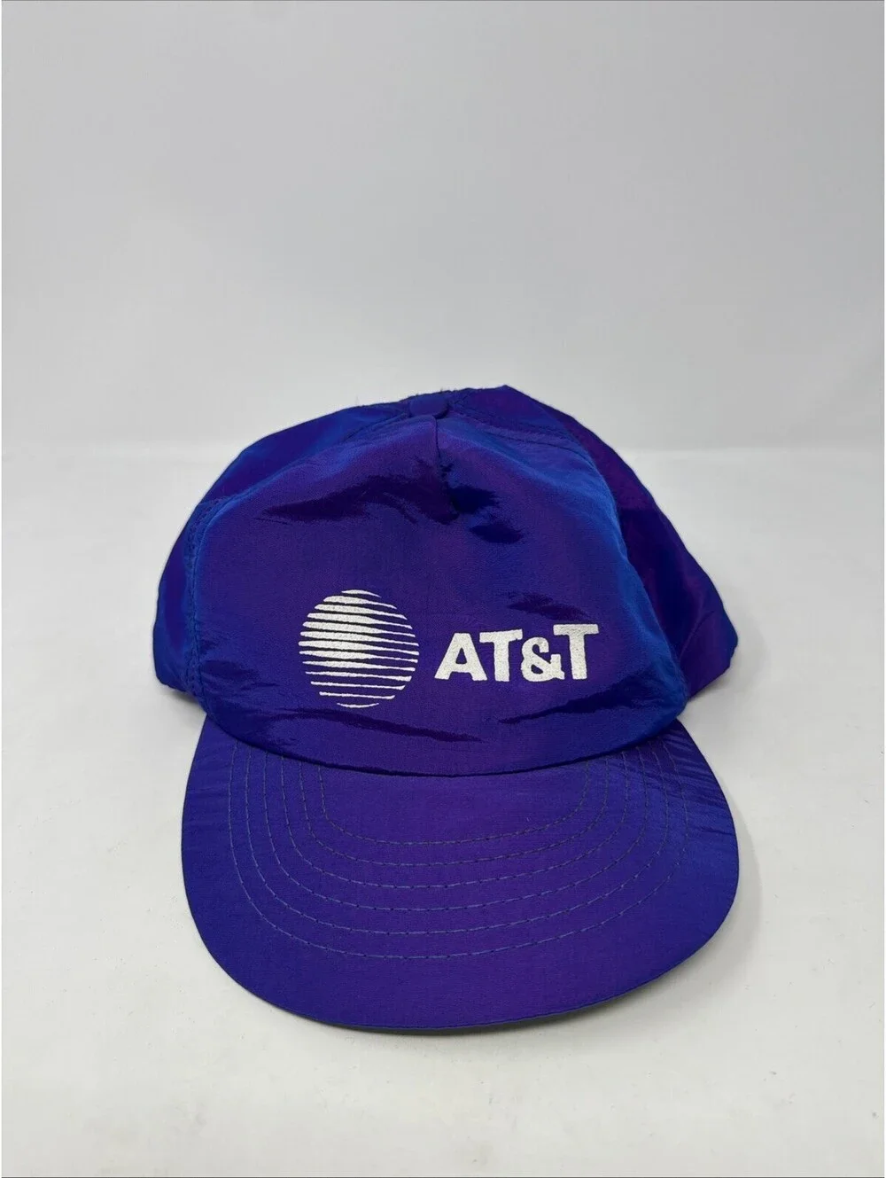 Vintage AT&T Purple Snapback USA 80s 90s Retro
